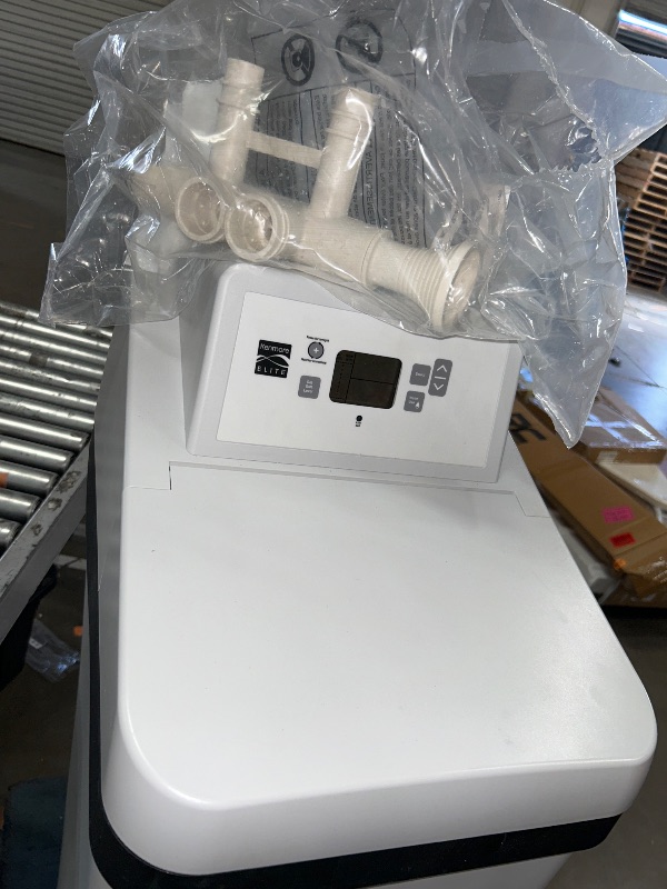 Photo 1 of **FOR PARTS ONLY, HEAVILY DAMAGED**Kenmore Elite 520 Hybrid Water Softener & Whole House Filtration System | NSF Certified | Reduces Hard Water and Chlorine Taste & Odor in Your Home | Fully Programmable