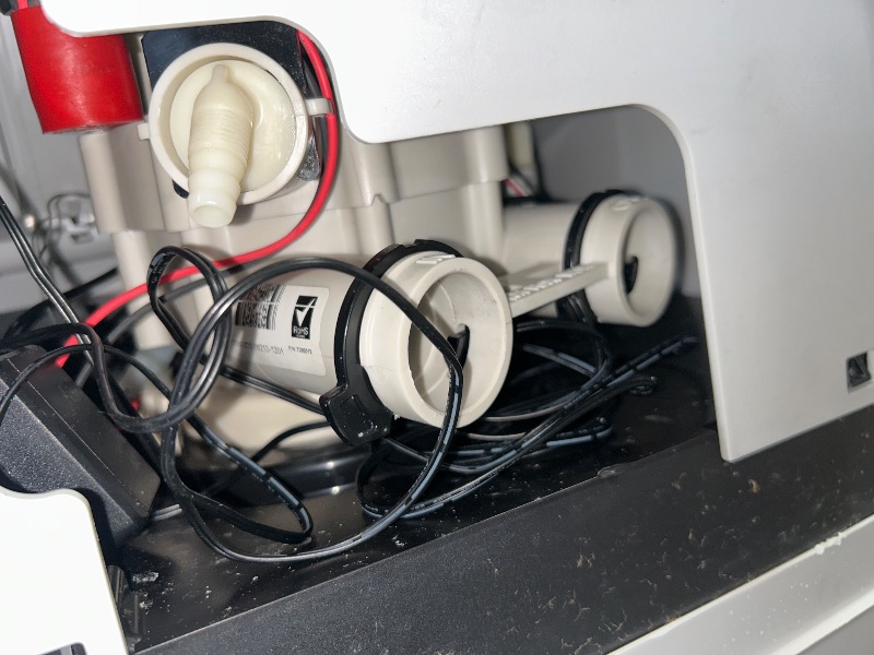 Photo 1 of **FOR PARTS ONLY, HEAVILY DAMAGED**Kenmore Elite 520 Hybrid Water Softener & Whole House Filtration System | NSF Certified | Reduces Hard Water and Chlorine Taste & Odor in Your Home | Fully Programmable