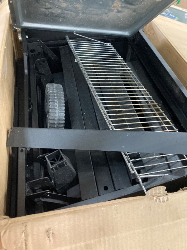 Photo 1 of **FOR PARTS ONLY**
Royal Gourmet CD2030AN 30-Inch Charcoal Grill, Deluxe BBQ Smoker Picnic Camping Patio Backyard Cooking, Black, Large