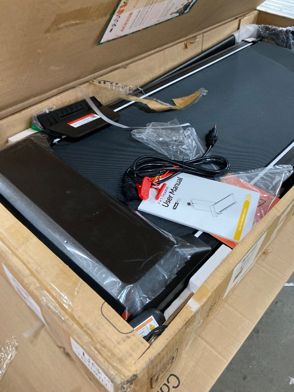 Photo 1 of ***********NEEDS TROUBLESHOOTING, ERROR CODE 'E07'**********************
Acezoe Walking Pad Treadmill with Incline and Handle Bar, 2 in 1 Folding Treadmills for Home Small Office, 300lbs Portable Compact Under Desk Treadmill with Remote Control, LED Displ