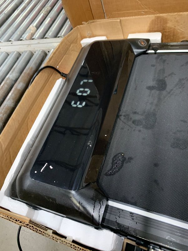 Photo 1 of ***********NEEDS TROUBLESHOOTING, ERROR CODE 'E07'**********************
Acezoe Walking Pad Treadmill with Incline and Handle Bar, 2 in 1 Folding Treadmills for Home Small Office, 300lbs Portable Compact Under Desk Treadmill with Remote Control, LED Displ