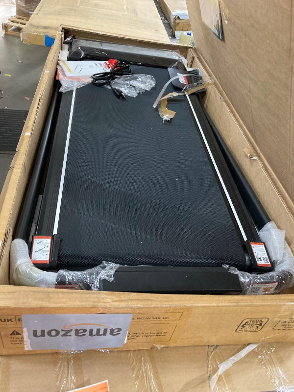 Photo 1 of ***********NEEDS TROUBLESHOOTING, ERROR CODE 'E07'**********************
Acezoe Walking Pad Treadmill with Incline and Handle Bar, 2 in 1 Folding Treadmills for Home Small Office, 300lbs Portable Compact Under Desk Treadmill with Remote Control, LED Displ