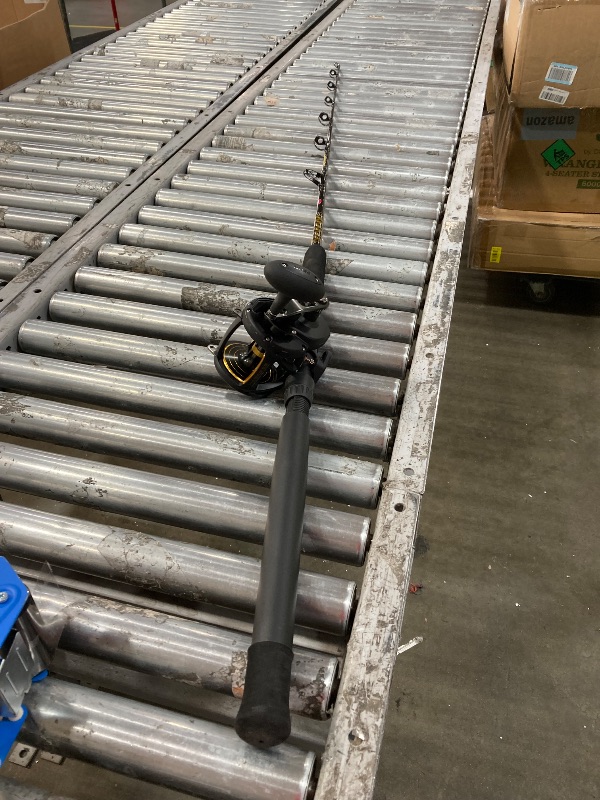 Photo 1 of *** PARTS ONLY *** PENN 7' Squall II Lever Drag Fishing Rod & Size 60 Reel Combo, Heavy Power, Fast Action, Right Handle Position, Full Graphite Body and Sideplate Construction