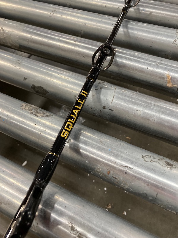 Photo 1 of *** PARTS ONLY *** PENN 7' Squall II Lever Drag Fishing Rod & Size 60 Reel Combo, Heavy Power, Fast Action, Right Handle Position, Full Graphite Body and Sideplate Construction