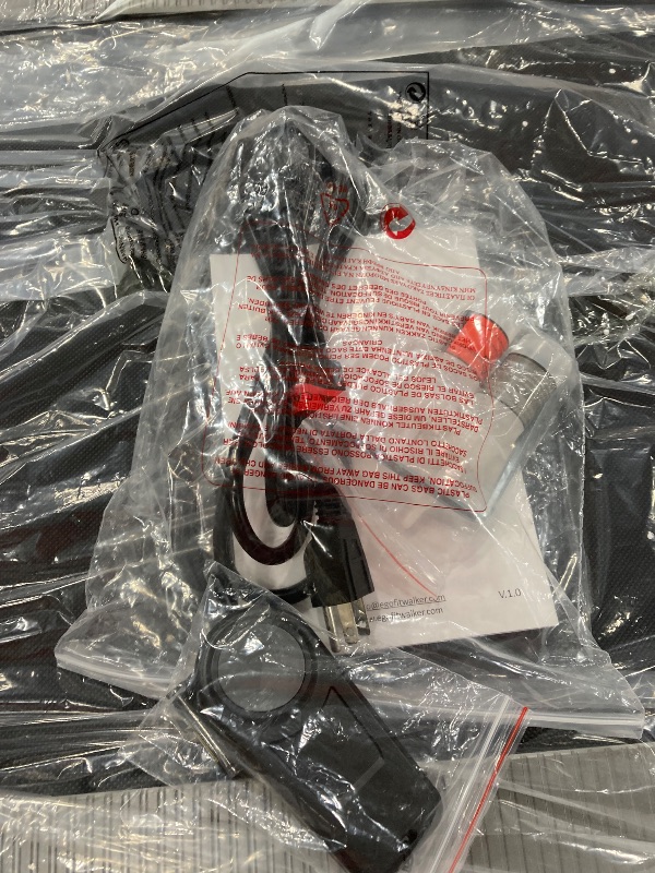 Photo 1 of *****************FOR PARTS ONLY- Does not turn on*************
EGOFIT: Walker Pro M1 - Cool Grey - Under Desk Walking Pad Treadmill, 5% Incline, LCD Display, Remote Control, Home & Office, 220lb Cap, 0.6-3.1mph