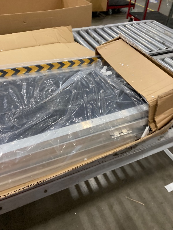 Photo 1 of 10 FT Portable Wheelchair Ramp,Aluminum Wheelchair Ramp for Home Steps with Non-Skid Surface and Reflective Strips,600 LBS Weight Capacity