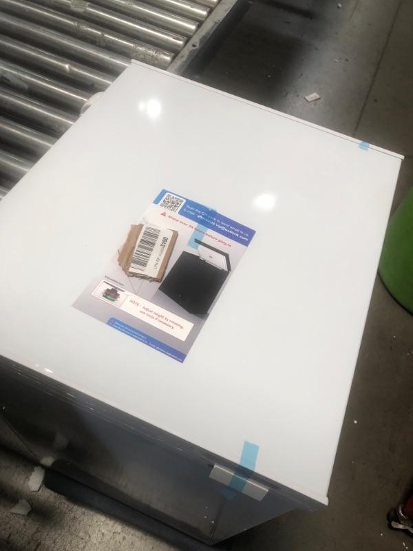 Photo 1 of (DOES NOT FUNCTION) 7.0 Cu.ft Chest Freezer, Top Open Door Deep Freezer with 8 Adjustable Thermostat (-11.2°F to 10.4°F), Compact Freezer with Removable Basket for Home/Garage/Office, White