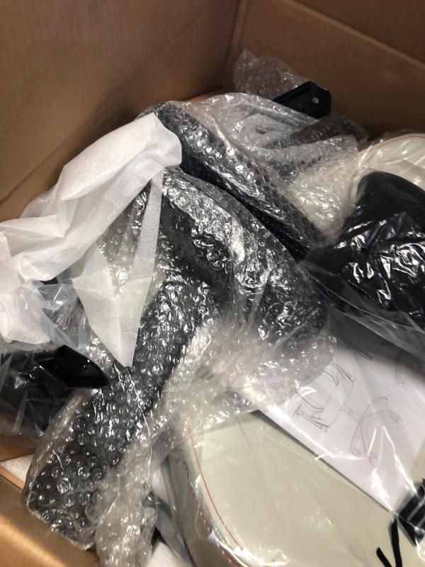 Photo 1 of *************FOR PARTS ONLY- The whole base, wheels, post ,is missing***********
VENTUVIBE Gaming Chair 4D Adjustable Armrests - 155° Reclining & 320lb Capacity, High Back Ergonomic Computer Chair with Lumbar Support, Leather Office Chair for Adults (Red)