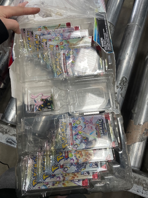 Photo 1 of **MISSNG SOME ITEMS**Pokémon TCG: Scarlet & Violet—Prismatic Evolutions Premium Figure Collection