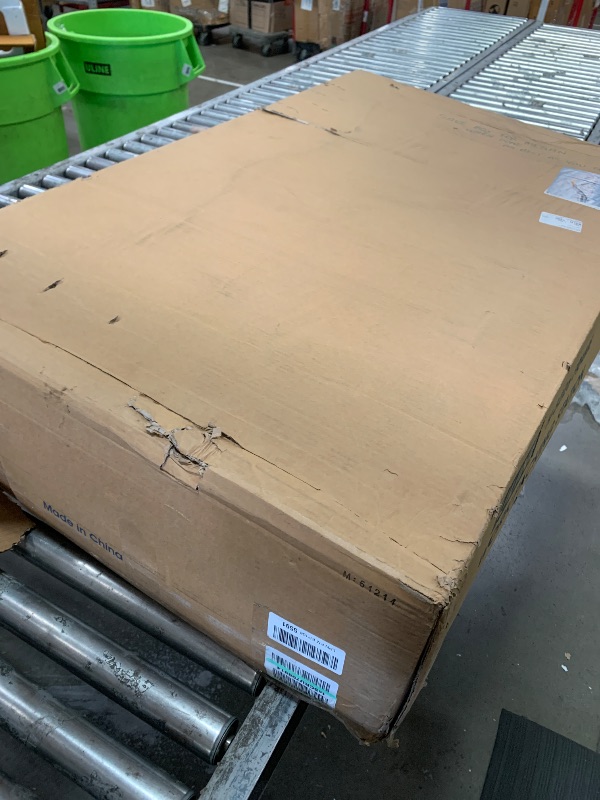 Photo 1 of (appears incomplete)See images) YIHAYO Reversiable L-Shaped Electric Standing Desk, 59 Inches Stand Up Corner Desk, Sit and Stand Up for Work Office Home, Ergonomic Rising Computer Table with Splice Board, Rustic Brown