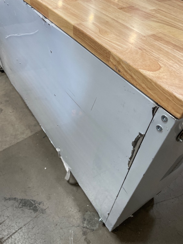 Photo 1 of (see images for damage) CHETTO C 72 inch Tool Chest Tool Box Mobile 15 Drawers Storage Rolling Cabinet with Wheels Lock Key Locking System Drawer Liners for Garage Warehouse Repair Shop