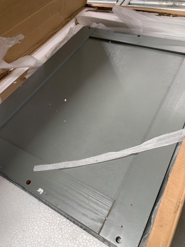 Photo 1 of (for parts, multiple boxes, unknown missing) Harper & Bright Designs Full Size Murphy Bed, can be Folded into a Cabinet, Gray