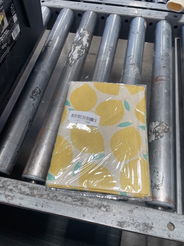 Photo 1 of Watercolor Fruit Print Table Runner, Dining Hall Restaurant Decor, Lemon Decor Table Runners for Indoor Outdoor Home Farmhouse Holiday Wedding Birthday Decoration, 13 x 71 Inch