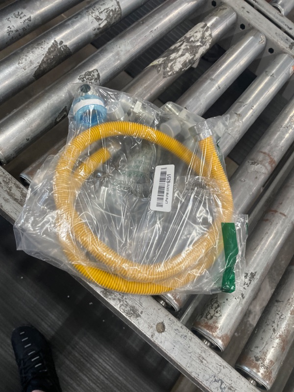 Photo 1 of 48" Gas Dryer Hose Kit,Stainless Steel Stove Gas Line with Connector 1/2" MIP 1/2"FIP 3/4"MIP Fitting,5/8" OD(1/2" ID) Gas Connector Kit for Stove,Gas Stove, Dryer,Water Heater-by MIFLUS