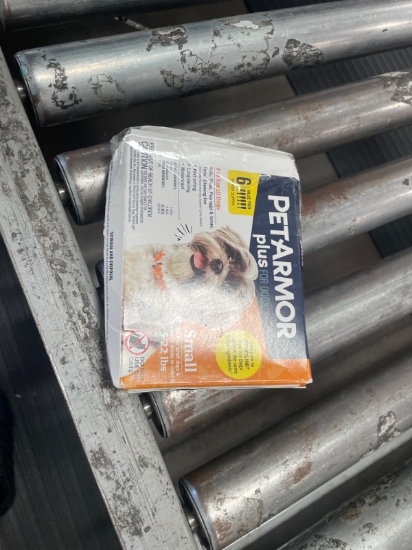Photo 1 of PetArmor Plus for Dogs Flea and Tick Prevention for Dogs, Long-Lasting & Fast-Acting Topical Dog Flea Treatment, 6 Count, small