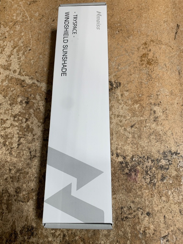 Photo 1 of [2025 Upgraded] Nmoiss Windshield Sun Shade Umbrella for Car - [Vinyl Coating Heat Shield] Protect Car from Sun Rays & Heat Damage Keep Cool and Protect Interior Large (61" L x 35" W)