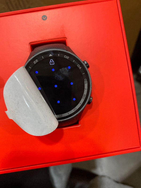 Photo 1 of **LOCKED HAS A PIN** OnePlus Watch 3 Obsidian Titanium, 32GB, 120-Hour Battery, Health & Fitness Tracking, Sapphire Crystal Design, Titanium Bezel, Dual-Engine, Wear-OS by Google