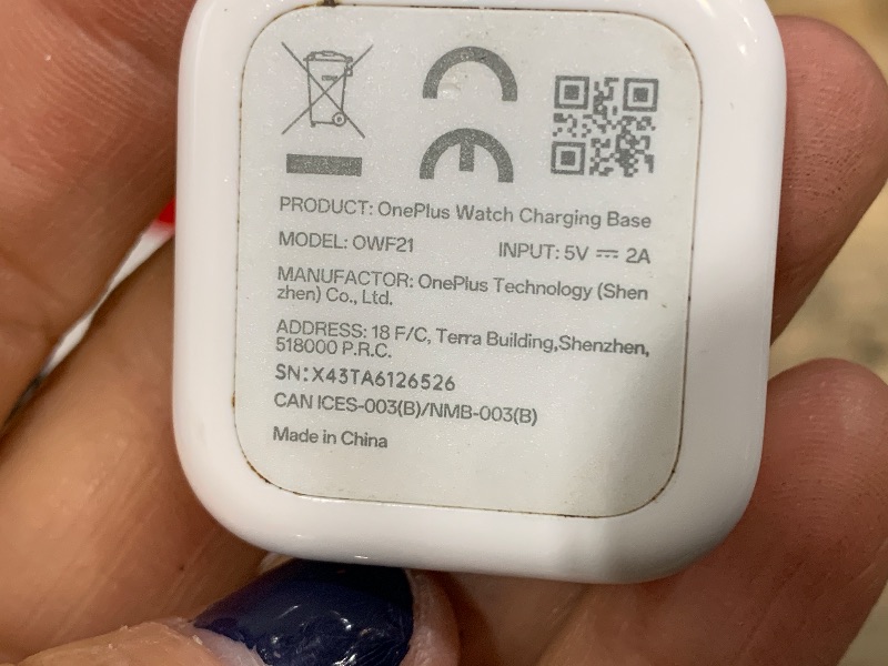 Photo 1 of **LOCKED HAS A PIN** OnePlus Watch 3 Obsidian Titanium, 32GB, 120-Hour Battery, Health & Fitness Tracking, Sapphire Crystal Design, Titanium Bezel, Dual-Engine, Wear-OS by Google