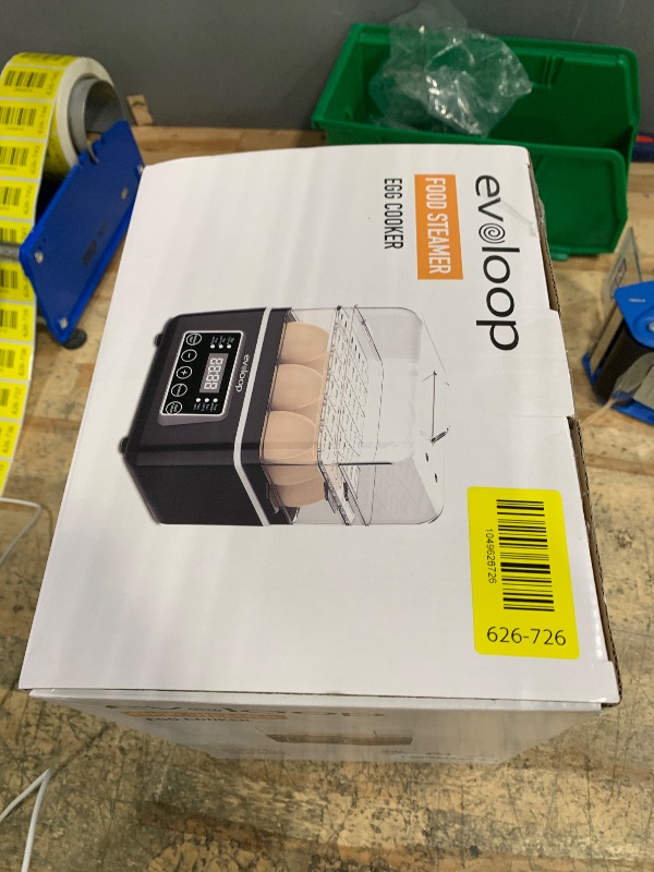 Photo 1 of 2 Tiers Electric Food Steamer for Cooking, 4 QT Digital Multi Vegetable Steamer with BPA-Free Stackable Baskets, Rapid Egg Cooker Egg Steamer with Auto Shut-Off, Ideal for Veggies, Seafood, Rice