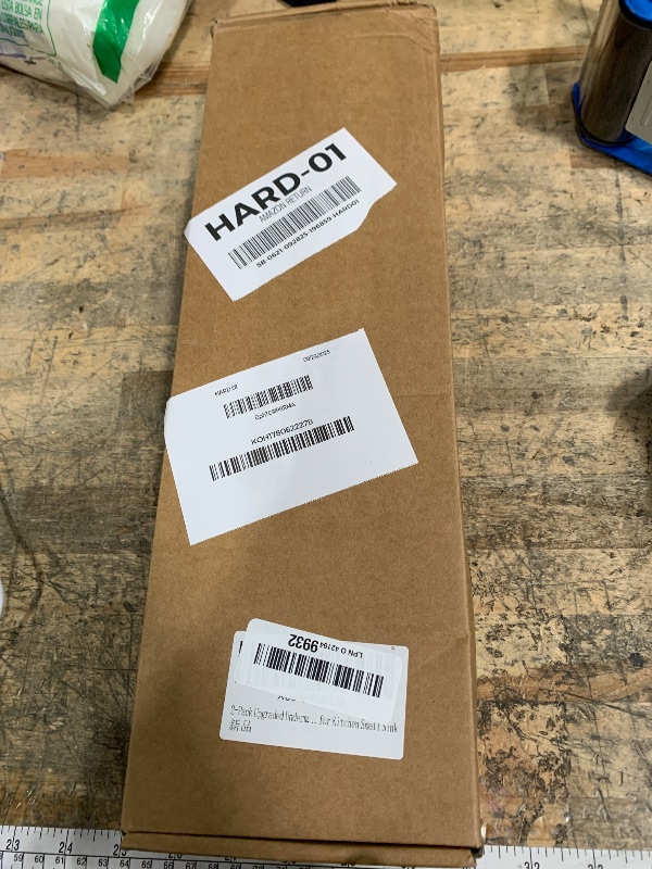 Photo 1 of 2-Pack Upgraded Undermount Sink Bracket, Undermount Sink Support Kit(Telescopic Length 20"-55"), Stainless Steel Horizontal Sink Bracket, Adjustable Support Pole for Kitchen Small Sink