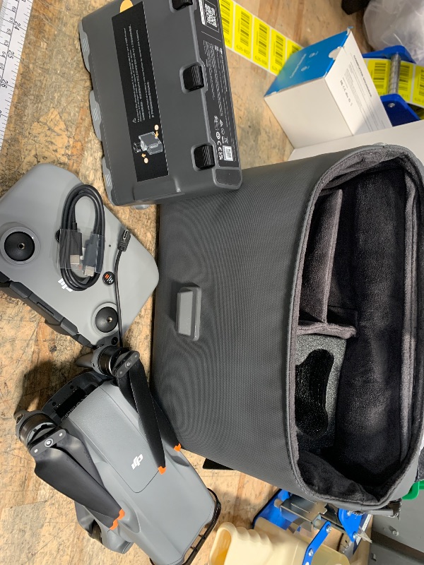 Photo 1 of (LOCKED) DJI Air 3 Fly More Combo with RC-N2 Remote Controller, Drone with Camera 4K, Dual Primary Cameras, 3 Batteries for Extended Flight Time, 48MP Photo, Camera Drone for Adults, FAA Remote ID Compliant