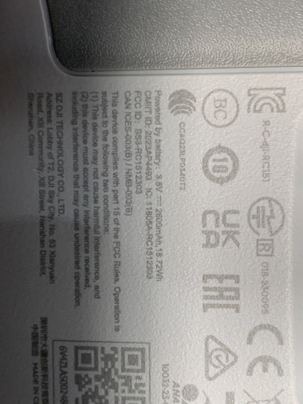 Photo 1 of (LOCKED) DJI Air 3 Fly More Combo with RC-N2 Remote Controller, Drone with Camera 4K, Dual Primary Cameras, 3 Batteries for Extended Flight Time, 48MP Photo, Camera Drone for Adults, FAA Remote ID Compliant