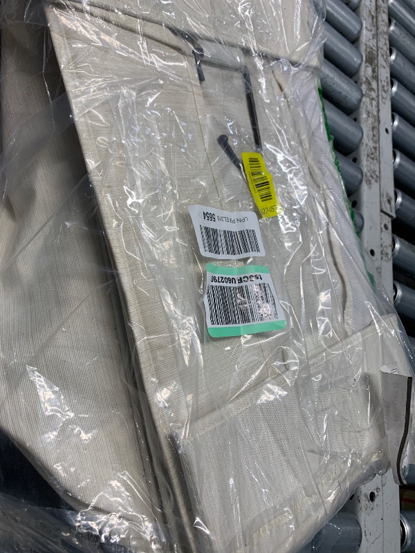 Photo 1 of (MISSING ONE HOOK) StorageWorks Hanging Closet Organizer, 3-Shelf Hanging Closet Shelves with Top Shelf, 19 ¾"W x 12" D x 31" H, Extra-Large Space, Ivory White