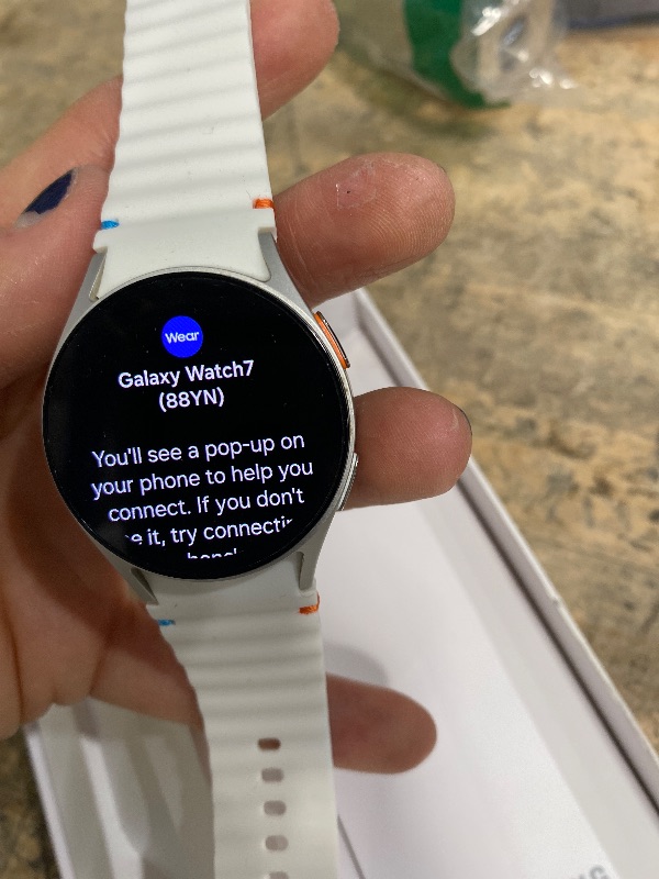 Photo 1 of ***WATCH ONLY***Samsung Galaxy Watch 7 40mm LTE AI Smartwatch w/Energy Score, Wellness Tips, Heart Rate Tracking, Sleep Monitor, Fitness Tracker, 2024, Cream [US Version, 1Yr Manufacturer Warranty]