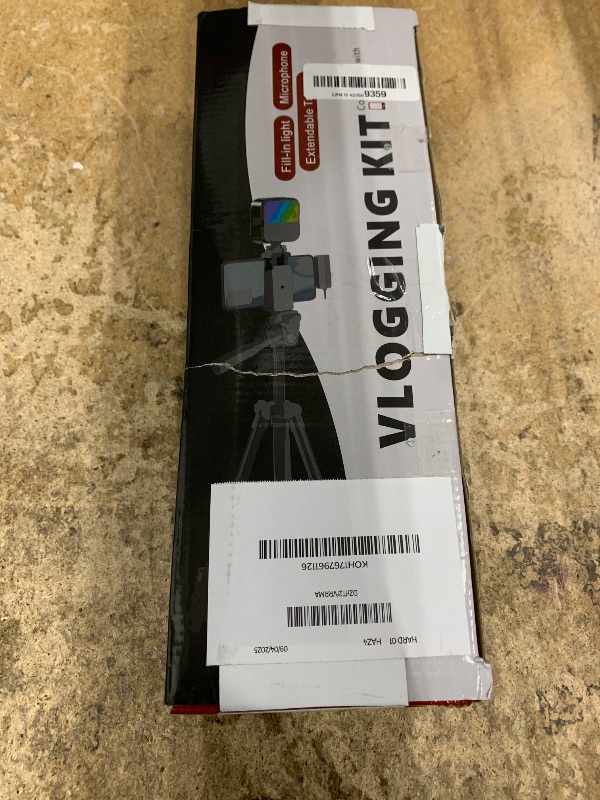 Photo 1 of Vlogging Kit for iPhone,YouTube Starter Kit,Youtuber Kit Beginner Content Creator Essentials Kit for Android Phone,Vlogging Camera Kit with Extendable Tripod/Wireless Microphone/RGB Fill-in Light
