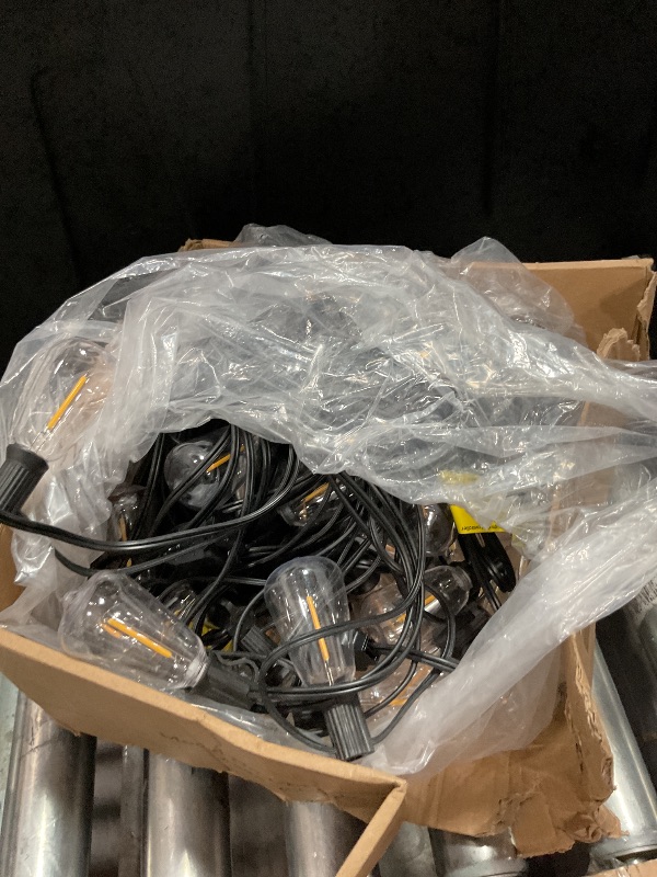 Photo 1 of *UNKNOWN SIZE LENGTH**Outdoor G40 LED Globe String Lights Dimmable Waterproof Shatterproof Light Strings with