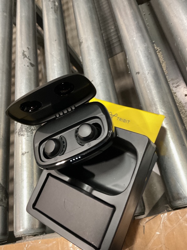 Photo 1 of *POWERS ON*Tribit Wireless Earbuds, 110H Playtime Bluetooth 5.3 IPX8 Waterproof Touch Control True Wireless Bluetooth Earbuds with Mic Earphones in-Ear Deep Bass Built-in Mic Bluetooth Headphones, FlyBuds 3
