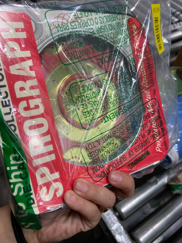 Photo 1 of Spirograph Die-Cast Collectors Set – Special Edition, Arts and Crafts, Kids Toys, Art Supplies, Craft Supplies, Drawing Kit, Spiral Art, Metal Gear Design Kit, Pens, Design Sheet Included, Ages 8+