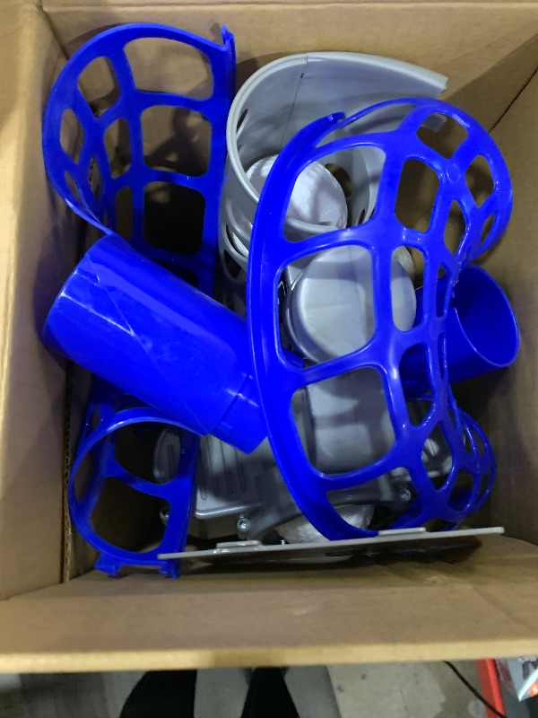 Photo 1 of Franklin Sports MLB Electronic Baseball Pitching Machine - Automatic Youth Pitching Machine with (6) Plastic Baseballs Included