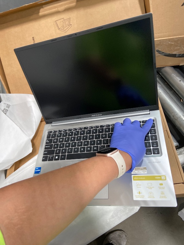 Photo 1 of ***PARTS ONLY***ASUS Vivobook 16 Laptop, 16” WUXGA 60Hz Display, Intel Core i5-13420H, Intel Iris X? Graphics, 16GB Memory, 512GB Storage, Windows 11, Cool Silver, F1605VA-ES56