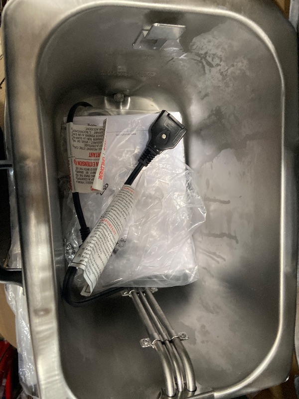 Photo 1 of (parts) (missing frying basket) De’Longhi Livenza Deep Fryer with EasyClean System, Cool Zone, Adjustable Thermostat, Dishwasher-Safe Parts, Large Capacity, Easy Oil Draining, Stainless Steel