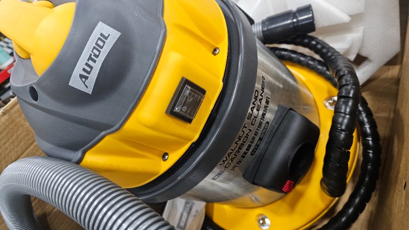 Photo 1 of ***PARTS ONLY***AUTOOL Walnut Blaster, Engine Intake Valve Cleaner Machine, Automotive Engine Carbon Remover, Sand Blaster for Carbon Cleaning with 2kg Walnut Sand