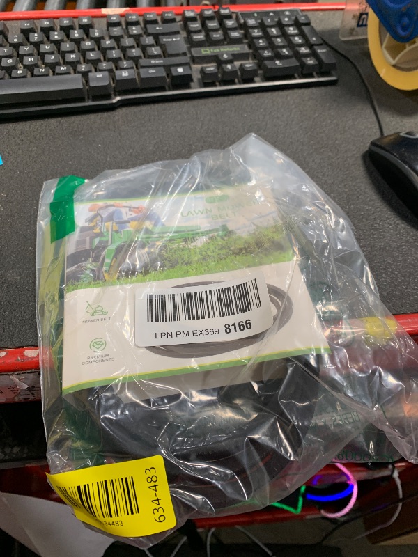 Photo 1 of 1/2" x 66 1/4" Lawn Mower Drive Belt Fits for Bad boy 041-6400-00 266-164,Simplicity Ferris Snapper 5022173 5022173YP 5105189 5105189YP, ZT3500B2448 ZT3500B2748 ZTR400Z ZTR500Z