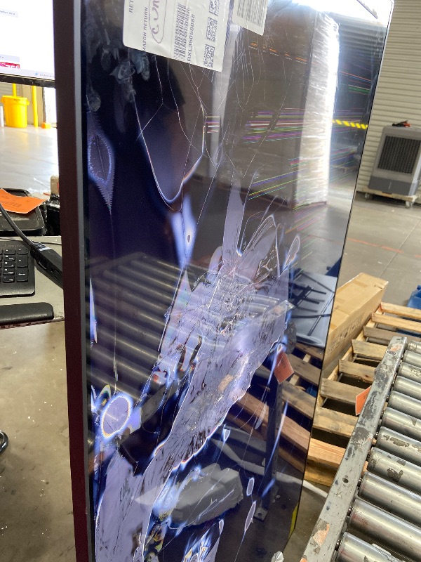 Photo 1 of ************SCREEN DESTROYED-NON-FUNCTIONAL, FINAL SALE************
LG 75-Inch Class QNED AI 4K QNED82A Series Smart TV w/AI Sound, HDR10, 4K Super Upscaling, Filmmaker Mode, Wow Orchestra, Alexa Built-in (75QNED82AUA, 2025)