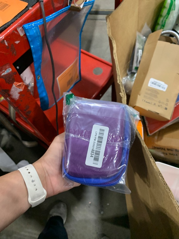 Photo 1 of ***(case only)***LTGEM Case Compatible with JBL Go 4 and JBL Go 3 and JBL Go 3 Eco Ultra-Portable Waterproof Speaker, Purple