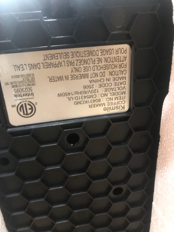 Photo 1 of *****************missing two main pieces*******************
Espresso Machine with Grinder, 20 Bar Expresso Coffee Machines with Milk Frother Steam Wand, Professional Espresso Maker with Removable Water Tank, Cappuccino & Latte Machine for Home