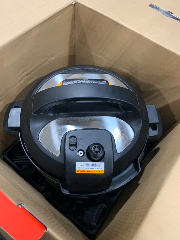 Photo 1 of Instant Pot Duo 7-in-1 Electric Pressure Cooker, Slow Cooker, Rice Cooker, Steamer, Sauté, Yogurt Maker, Warmer & Sterilizer, 8 Quart, Stainless Steel/Black