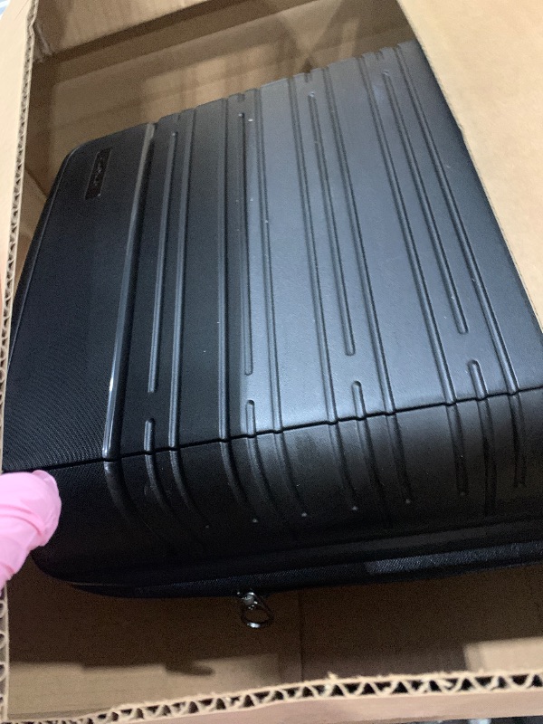 Photo 1 of *****************THE EXTENDABLE HANDLE IS MISSING******************
Samsonite Elevation Plus - Carry-On Hardside Luggage with QuickEntry™ Front Compartment - Scratch Resistant Polypropylene Shell, AirTag Holder, TSA Lock, Airline Approved - Triple Black