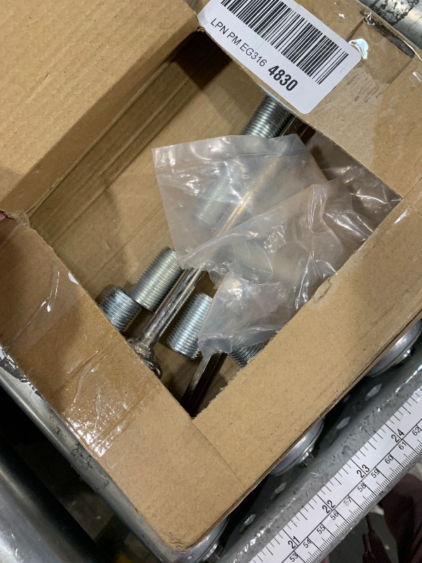 Photo 1 of (incomplete)(see images) Puermto 19.5" 8 Lug 5 Hand Hole Wheel Simulators,Front Rear Polished Stainless Steel 4pcs Bolt On Wheel Cover