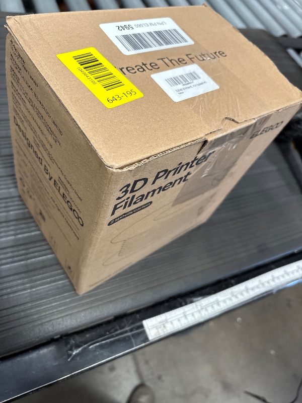 Photo 1 of *************box only contains one roll*************
ELEGOO PLA Filament 1.75mm Black 2KG, 3D Printer Filament Dimensional Accuracy +/- 0.02mm, 2 Pack 1kg Cardboard Spool(2.2lbs) 3D Printing Filament Fits for Most FDM 3D Printers