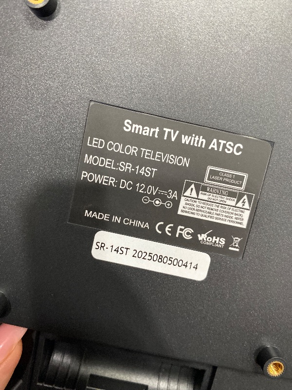 Photo 1 of Feihe 14 inch Small Smart TV Built-in APP, HD Flat Screen Compact Smart Television for Kitchen, Home, RV Camper or On-The-Go Entertainment