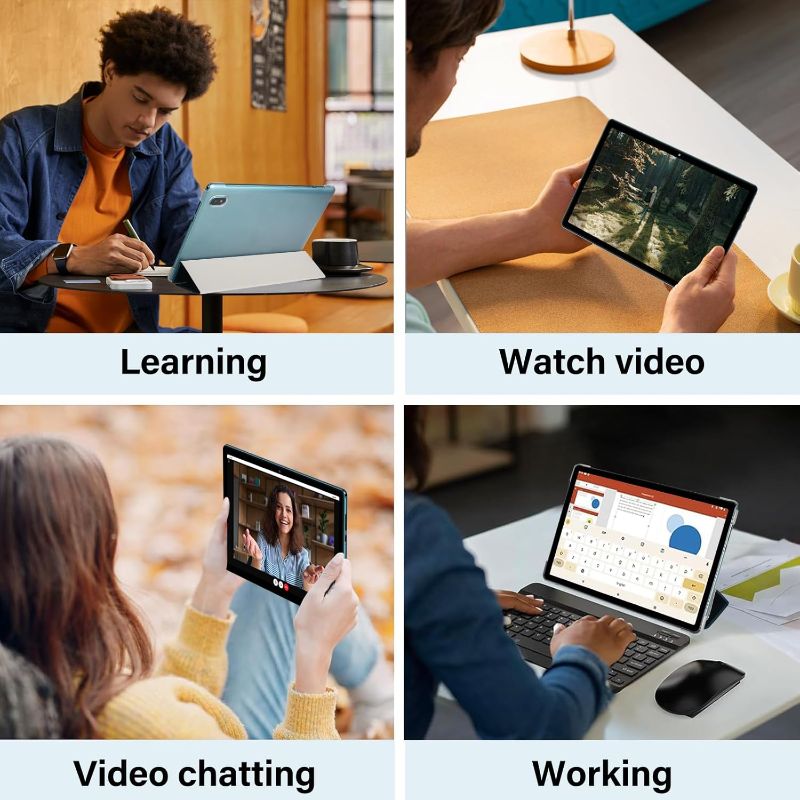 Photo 1 of *FOR PARTS ONLY DAMAGED ** DMOAO model D3 tablet blue