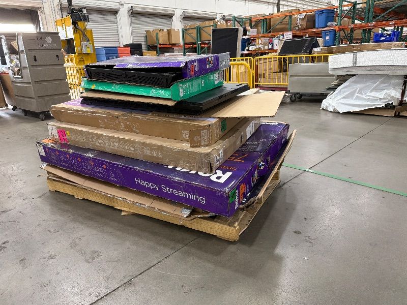 Photo 1 of *Only 9 TVs*
Nellis Variety Box: TV Pallet | See Notes for Details