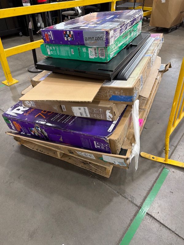 Photo 1 of *Only 9 TVs*
Nellis Variety Box: TV Pallet | See Notes for Details