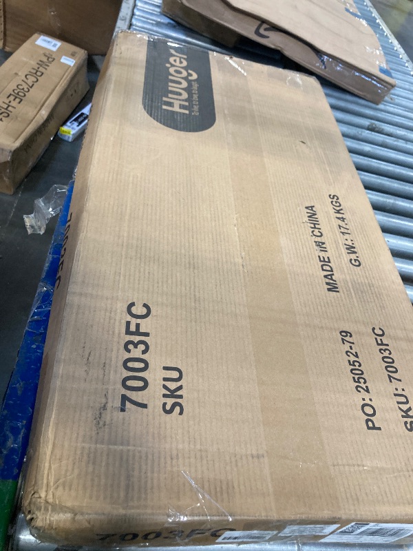 Photo 1 of *MISSING PARTS UNKNOWN*
Huuger L Shaped Office Desk with Power Outlets