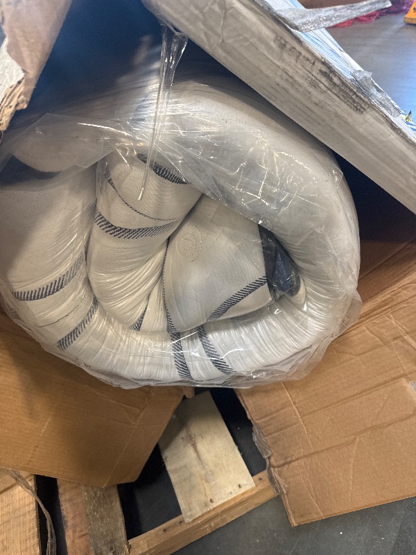 Photo 1 of *****FACTORY SEALED / NO RETURN ******* Vibe Quilted Hybrid Mattress, 12-Inch Innerspring and Pillow Top Gel Memory Foam Mattress, Fiberglass Free, CertiPUR-US Certified Bed in a Box, King, White